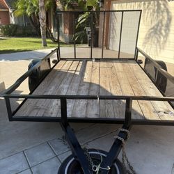 Utility Trailer 10x7 X1 with NEW Pink and NEW LED Lights