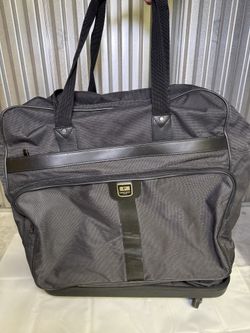 Pierre Cardin Gray Travel Bag with Shoulder Strap