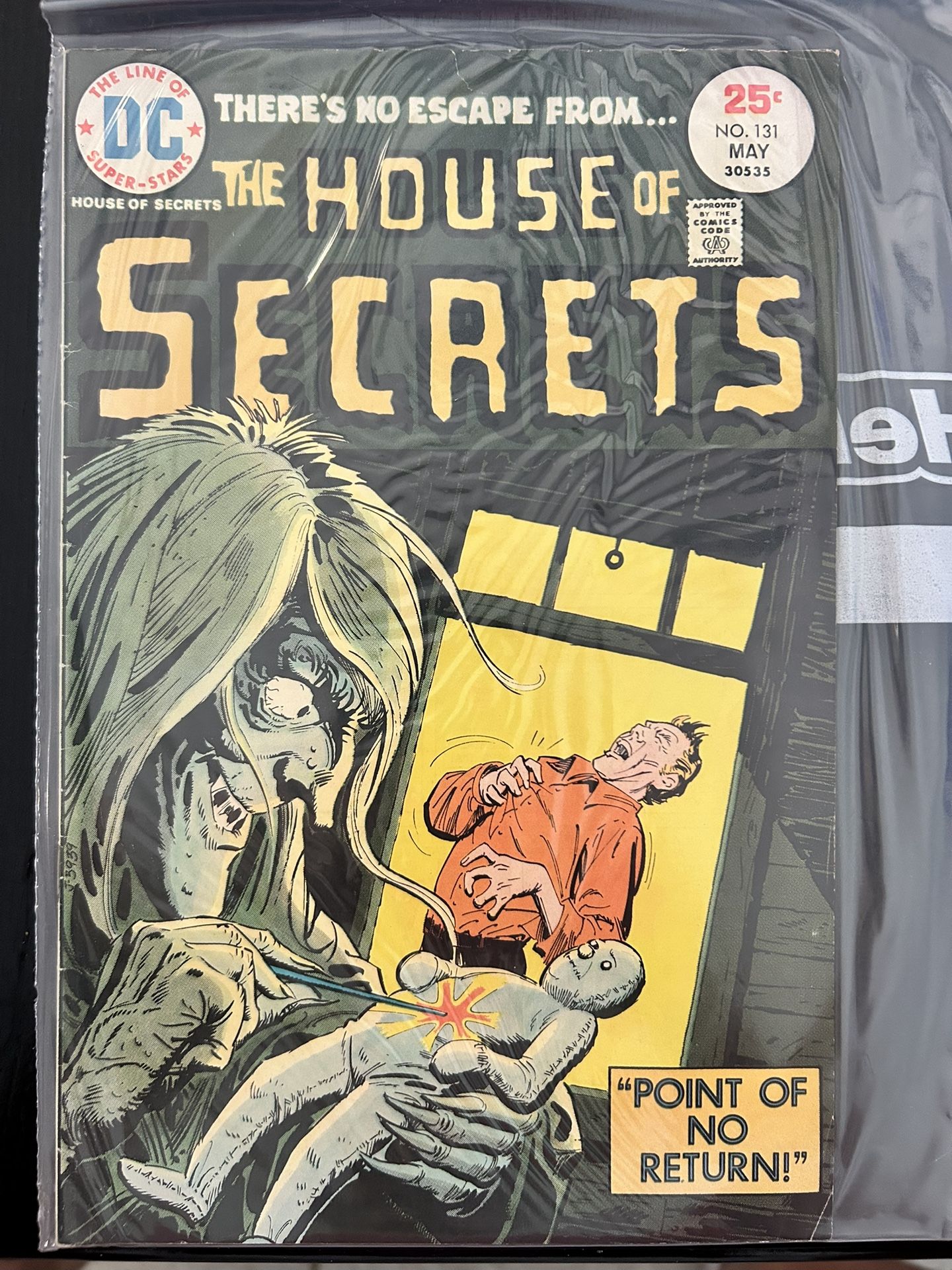 House of Secrets #131 (DC 1975) "The point of no return" Bronze Age Horror
