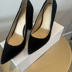 Nine West suede Heels 7 1/2