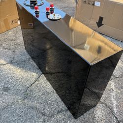 8AN Male Inlet Aluminum Fuel Tank - 17 Gallon Capacity Fuel cell gas tank 