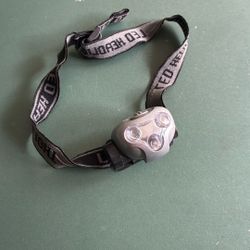 Headlamp Led White And Red Like New 