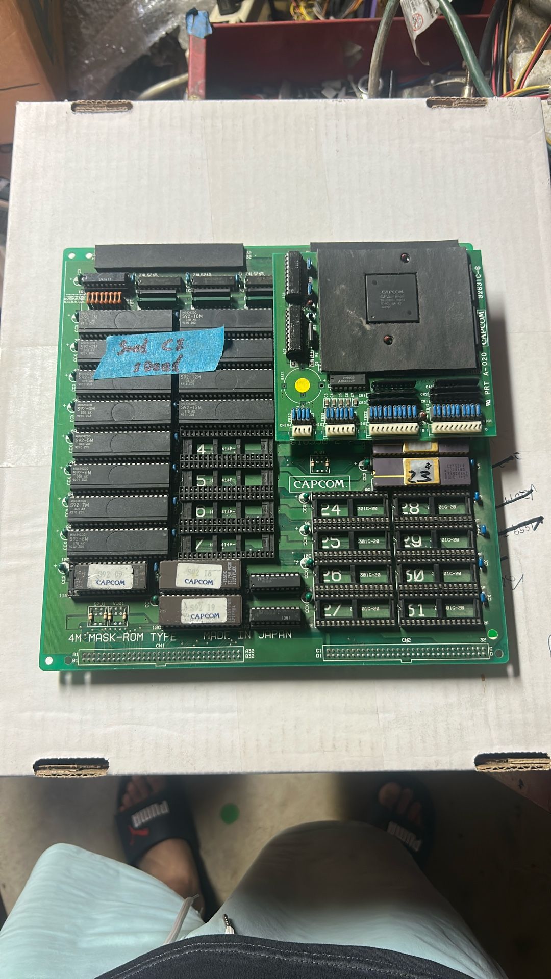 Working Street Fighter 2 Champion Edition Gold Chips B And C Boards Only Arcade Video Game Pcb Game Board