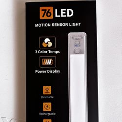 LED Motion Sensor Lights - Have 3 packs Available 