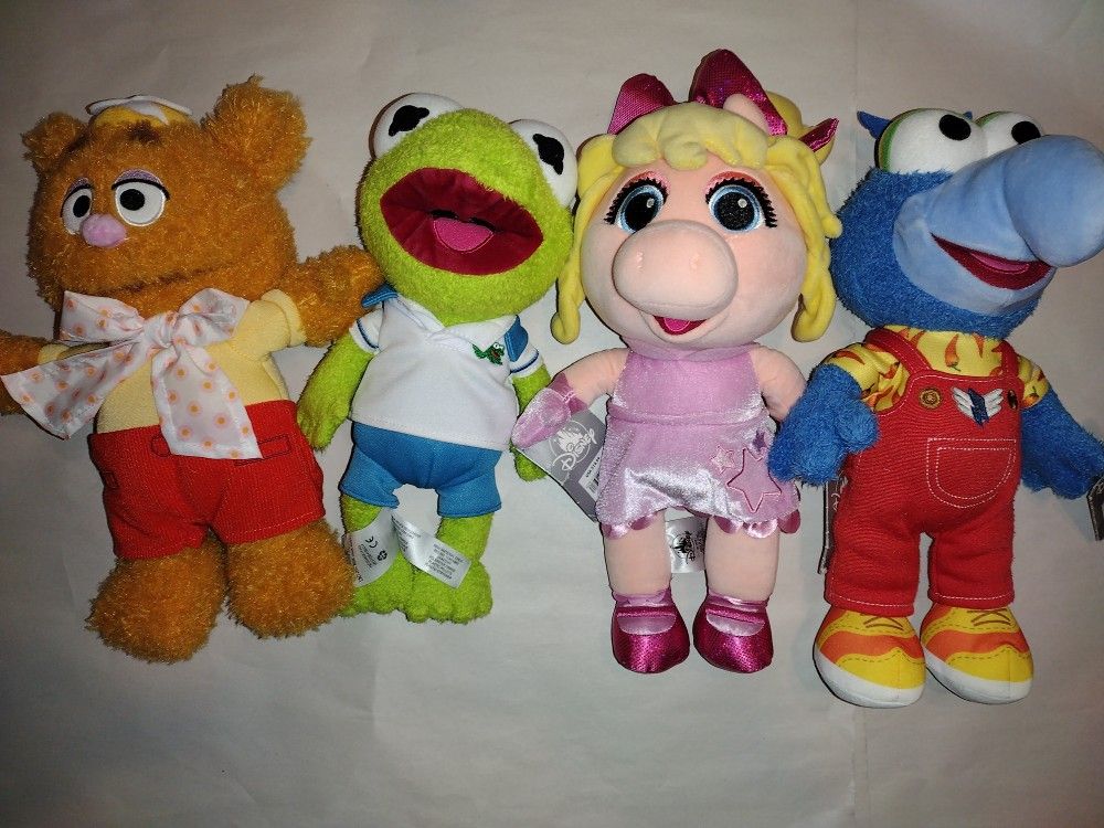 Disney Miss Piggy Plush - Muppet Babies - Small