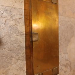 1930's Art Deco Brass Men's Valet Box