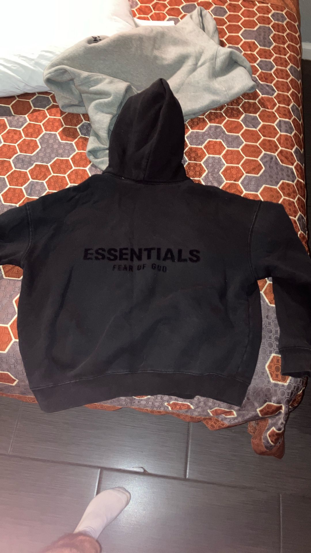 Essentials Black Hoodie