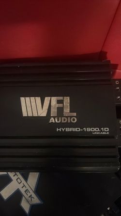VFL Audio Hybrid-1900.1D Car Amplifier
