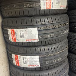 215/45/17 Kumho Tires 