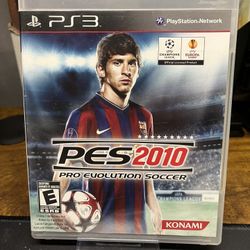 Pro Evolution Soccer 2010 PS3