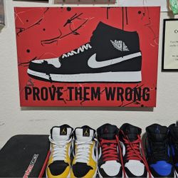 Jordan 1 Wall Decor