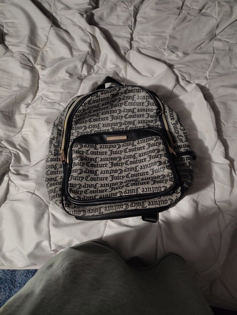 Grey Juicy Couture Mini Backpack