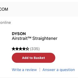 Dyson Airstrait Straightener