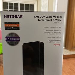 Cable Módem For Internet&voice