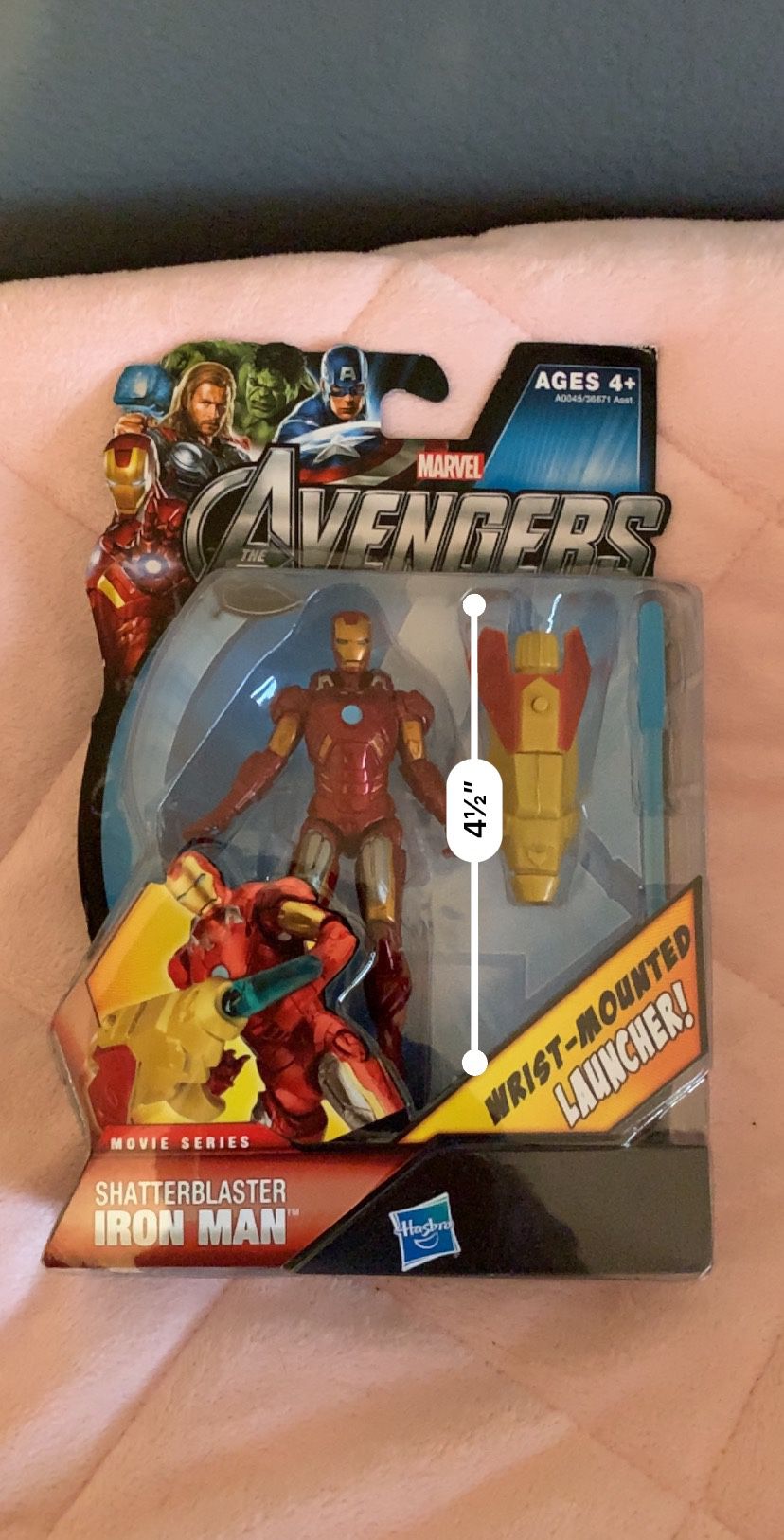 Iron Man 3: Shatterblaster Iron Man action figure (Hasbro/2012)