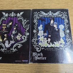 Sealed NEW Black Butler: Season 1, Part 1 & 2 (DVD, 2011, 4-Disc Set)