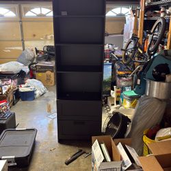 Bookshelf Or Storage Unit With Two Drawers