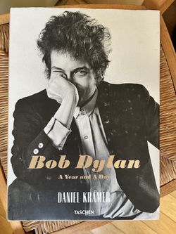 Hardcover Book: Bob Dylan A Year And A Day By Daniel Kramer