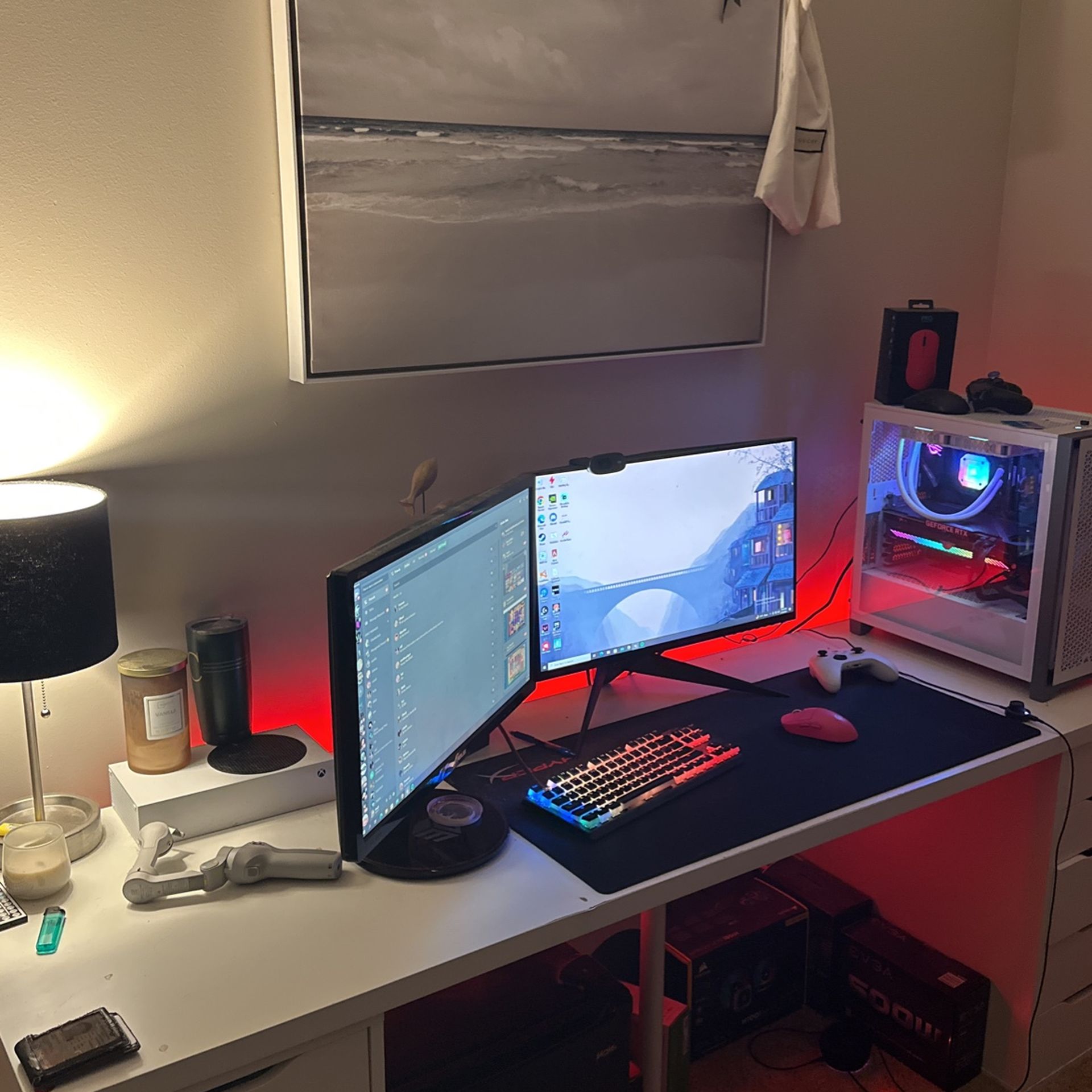 Bundle Gaming Setup, Xbox Series S, Gaming Desk, Gaming Curved Screen, 2TB  External Storage, 3 Controllers, Gaming Chair for Sale in Nicholson, GA -  OfferUp