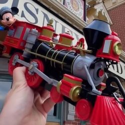 The Disney 100 Train Popcorn Bucket