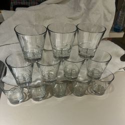  Libbey Duratuff  7oz Cocktail Glasses