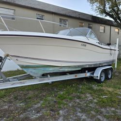 2003 Cape Hom 22ft 200 Hp Yamaha  350 Hora Traile Encluido OJO NESESITA BONBA DEL TIMON  HYDRAULICA ES LO UNICO  piso Solido Y Cojines 