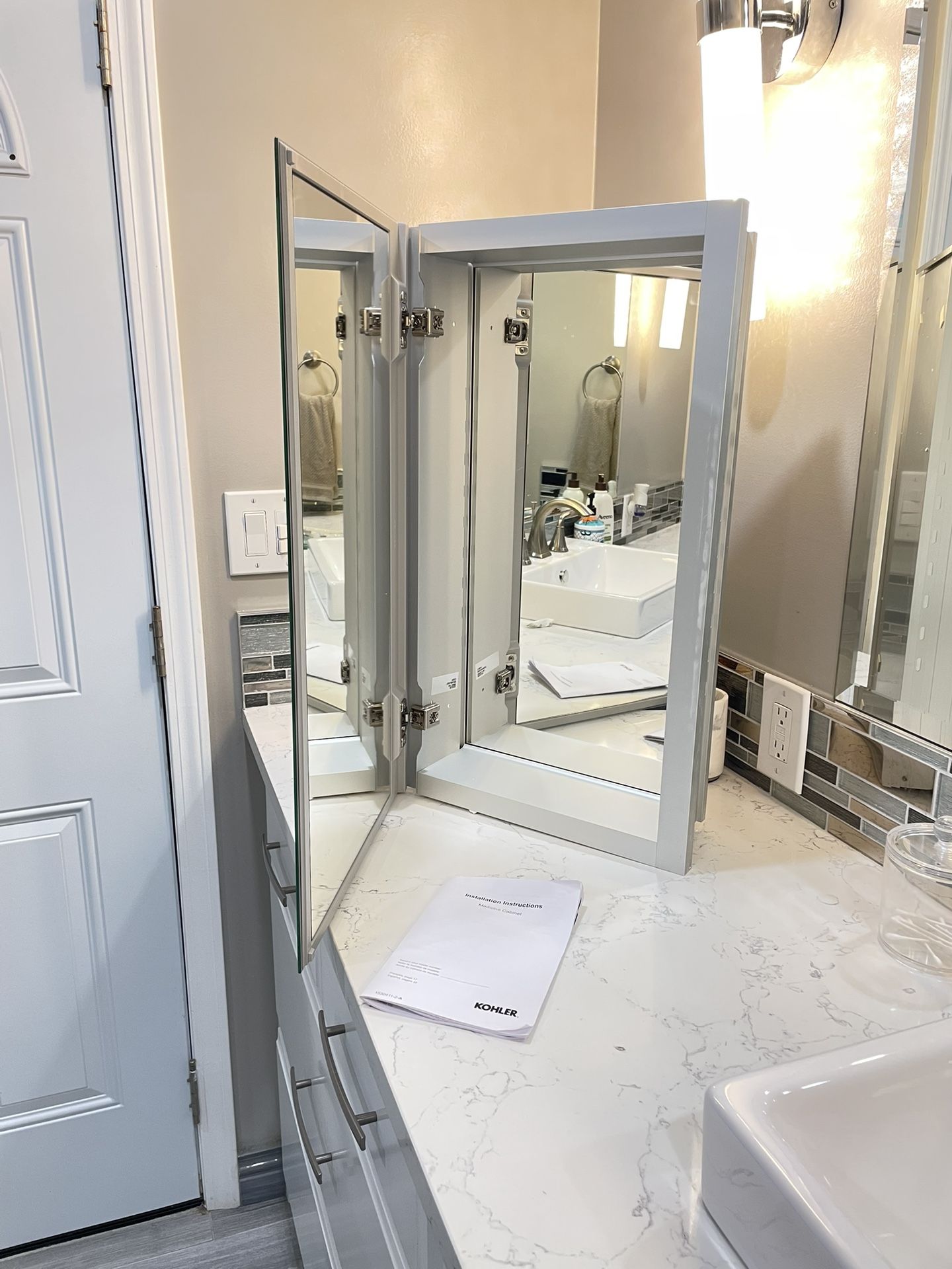 Medicine Cabinet with Mirror