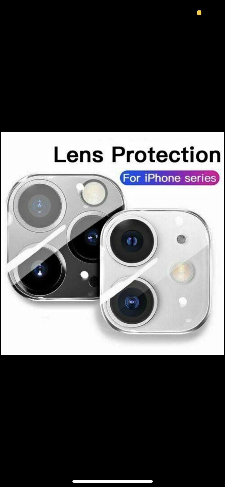 Brand New Temperatured Glass Screen Protector Clear For Leds Camera ๐ธ