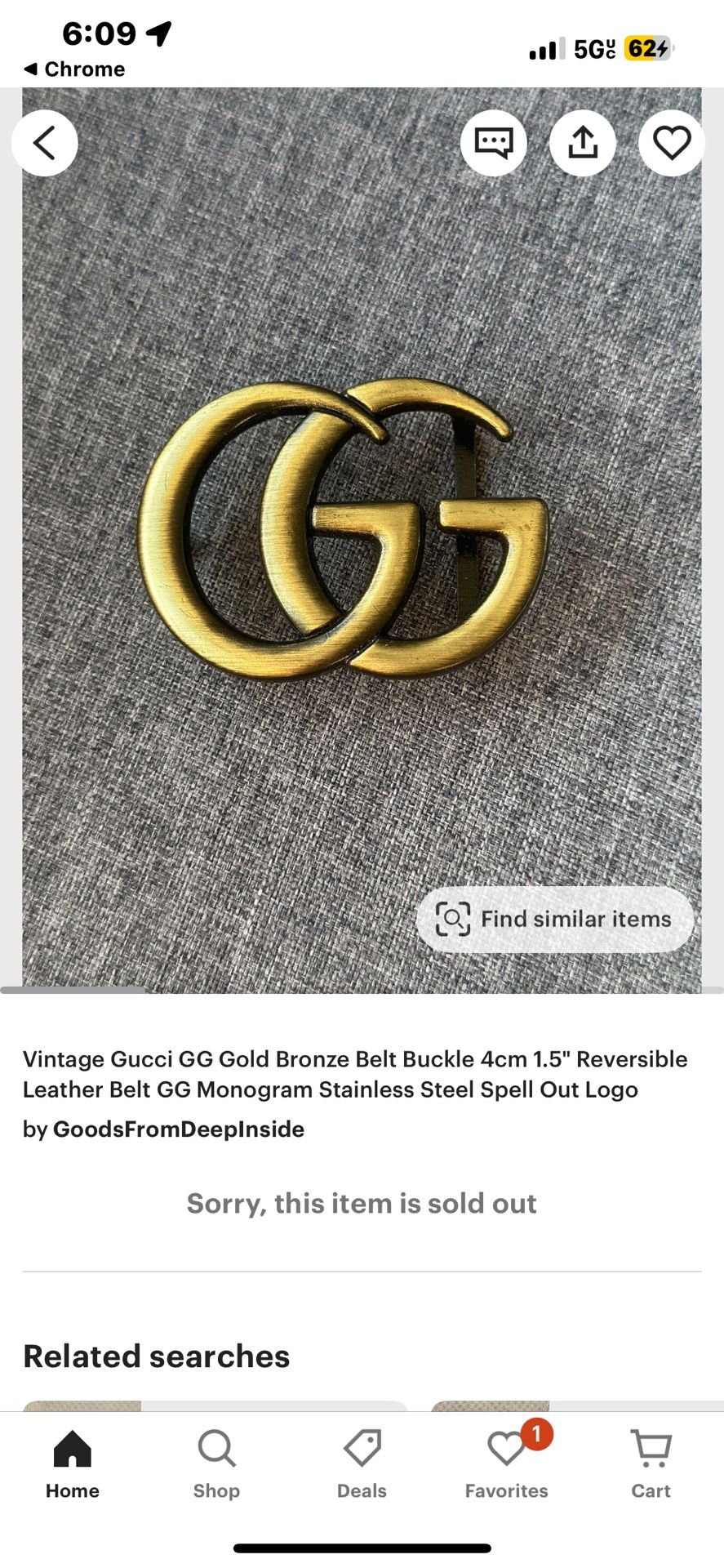 GUCCI belt Buckles