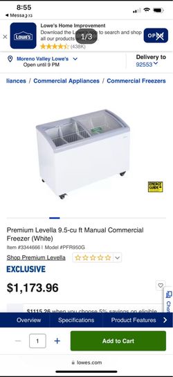Comercial Freezer