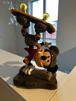 Retro Skateboarding Mickey