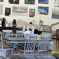 Dining Table + 6 Chairs