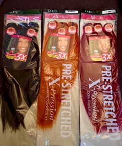 Braiding hair multi colors