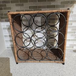 Two Wine Racks Each Hold 8 Bottles 