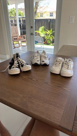 Kid’s Shoes, Girls Shoes: Converse, Hilfiger, Reebok Sneakers 
