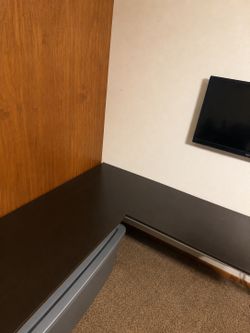 L shape desk