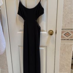 Black Designer Evening Dress- Junior Size 7/8