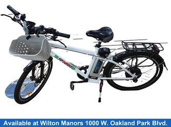 Lifepower Mss5 White Powered Bike Scooter
