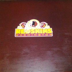 Redskins Grilling Table on Wheels and Drawer $50