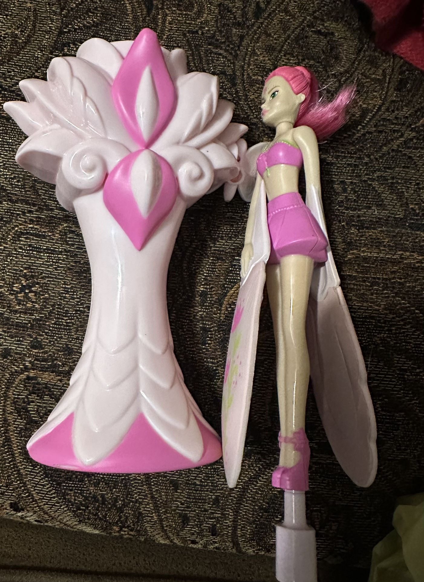Fuchsia Fantasy – the Original Flying Doll Toy – Pull String Powered, Use Indoor