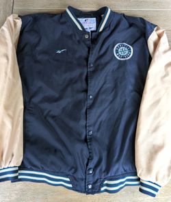 Vintage Reebok Seattle Mariners Baseball Button Up Windbreaker