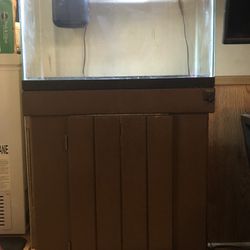 fish tank and stand (20 gallons)
