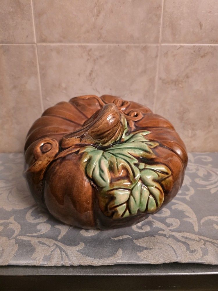 Brand New Ceramic Pumpkin