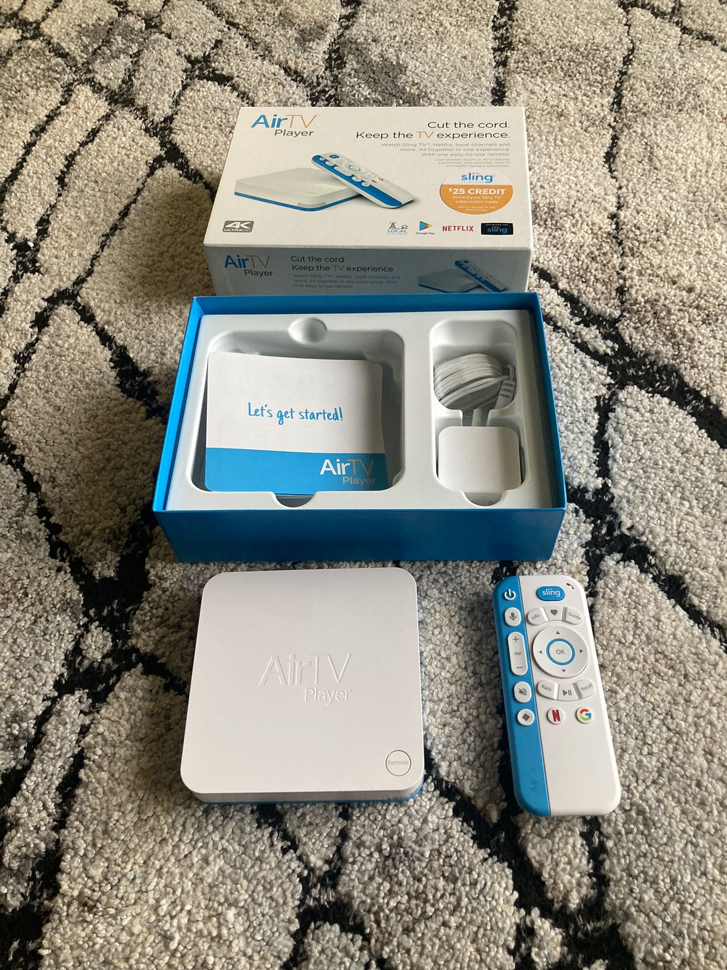New air tv player sling android media box