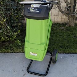 Portland Wood Chipper - 14-Amp - 4,100 RPM - Item#61714 • Electric Wood Chippers, Wood Chipper, Home & Gardens, Lawn & Gardens,