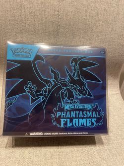 Pokémon Mega Evolution Phantasmal Flames ETB + Protective Case SEALED 🔥