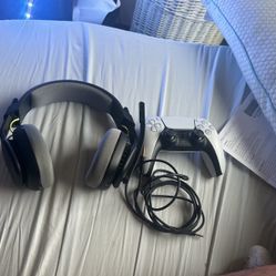 a10 headaet and ps5 controller