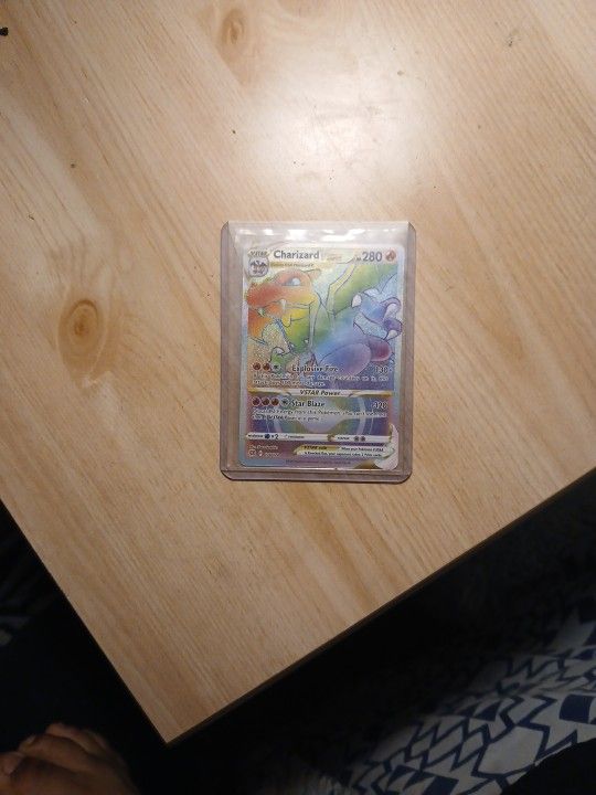 Charizard VSTAR (2022) from the Brilliant Stars (Card number 174/172 for the rainbow rare ) Mint/Near Mint Rainbow Rare