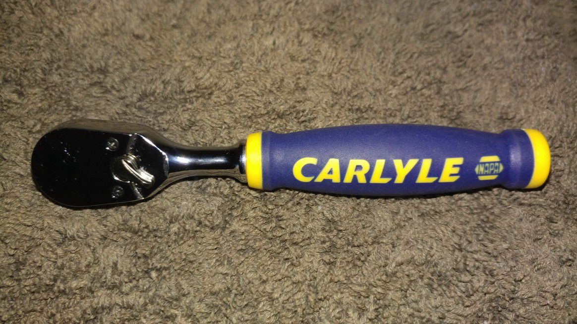 Carlyle tools 1/4 drive comfort grip ratchet.