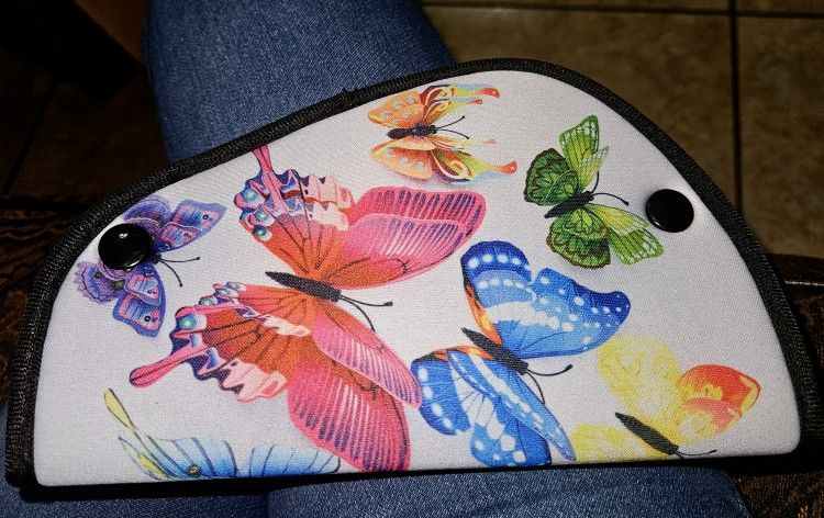 Kid'S Seat Belt Cover Pad, Abdomen Cushion For Children- Soft And Breathable Straps Cover Support For Booster Seat, Strollers, And High Chairs
